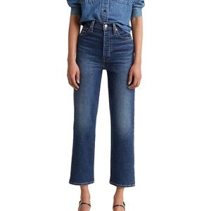Levi’s Ribcage Straight Ankle Jeans